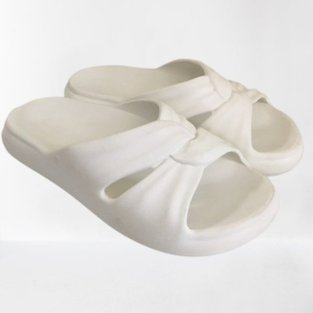 Melissa White Free Slide Sandals